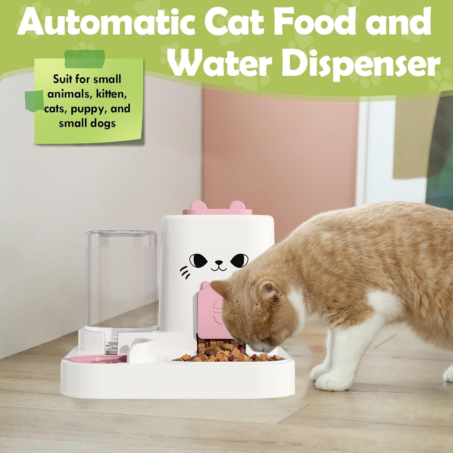 1-6l-auto-gravity-pet-feeder-and-0-6l-water-dispenser-set-automatic-cat-food-and-water-dispenser-gravity-pet-feeder-for-small-medium-dog-puppy-cat-kitten-pink