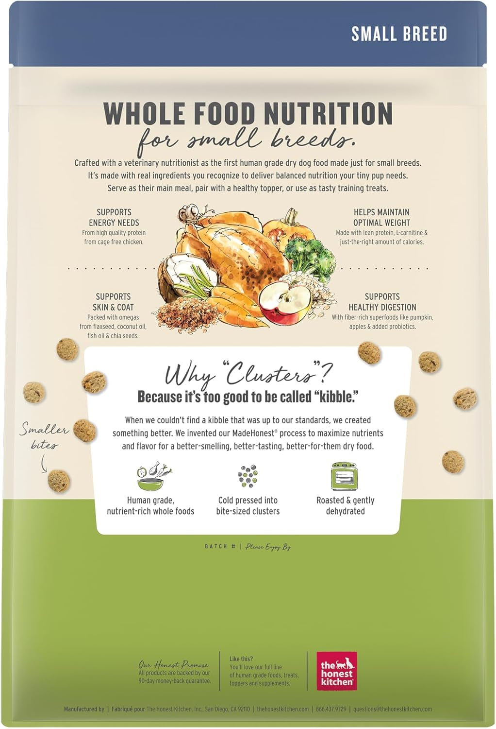 the-honest-kitchen-whole-food-clusters-small-breed-whole-grain-chicken-dry-dog-food-4-lb-bag
