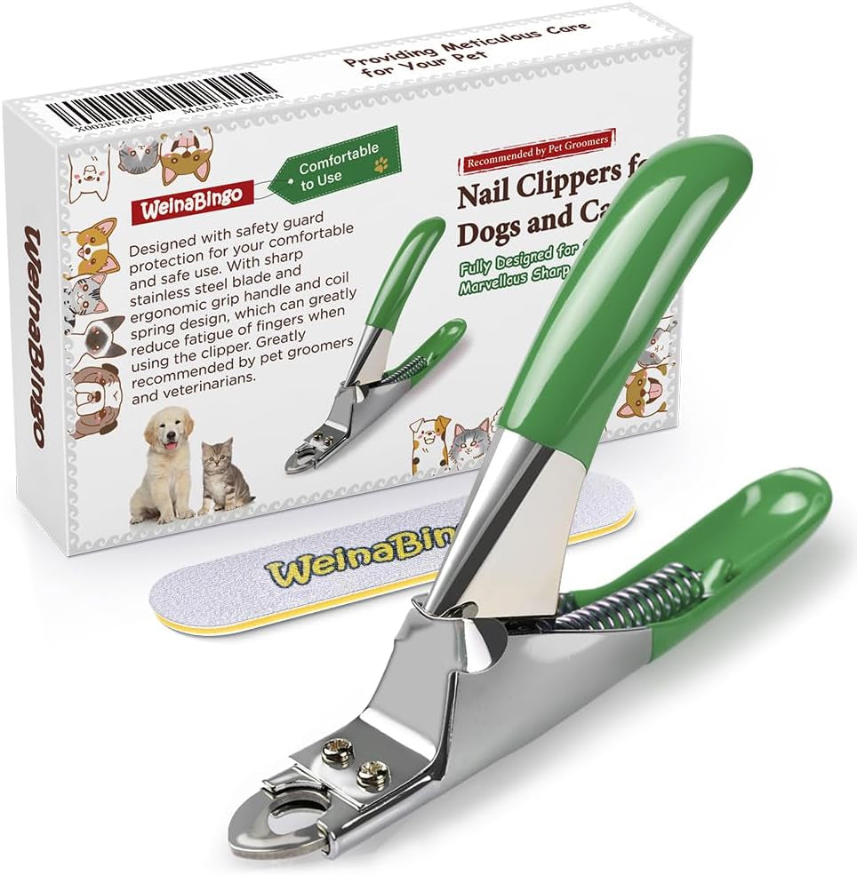 dog-cat-pets-nail-clippers-professional-pets-claw-trimmer-with-free-nail-file-sharp-stainless-steel-blade-sturdy-non-slip-handles-for-safe-professional-at-home-grooming