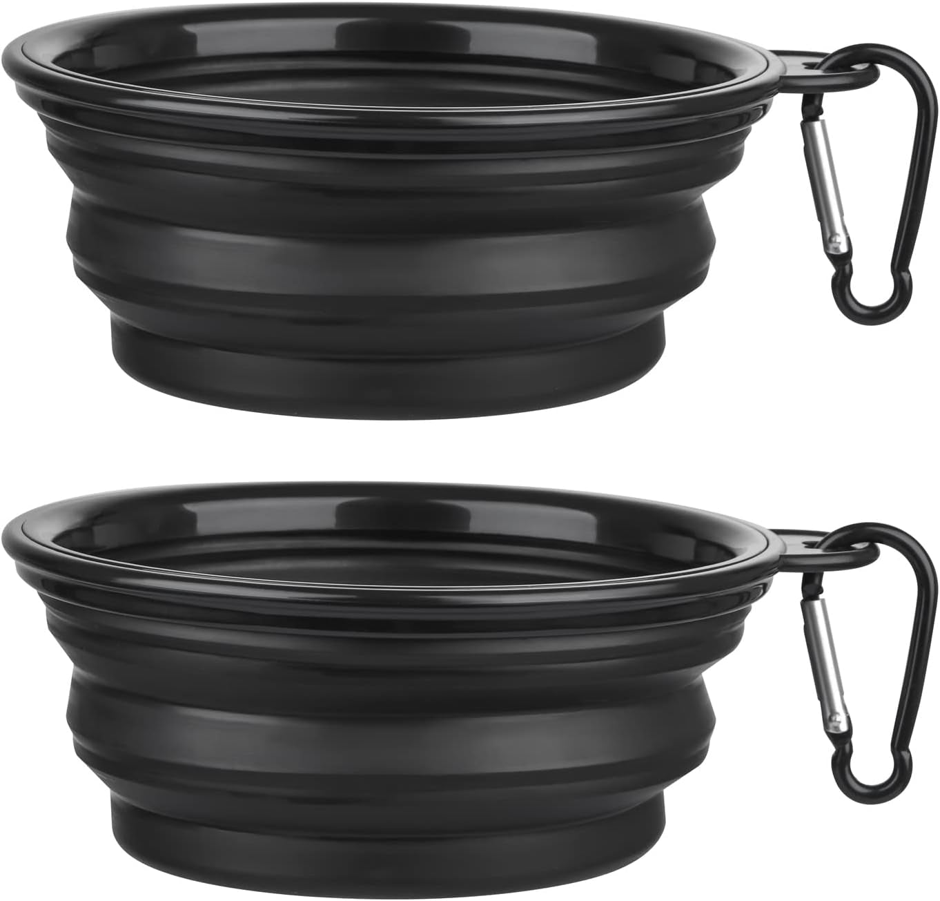 large-dog-bowl-pet-collapsible-bowls-2-pack-collapsible-dog-water-bowls-for-cats-dogs-portable-pet-feeding-watering-dish-for-walking-parking-traveling-with-2-carabiners-large-black-black