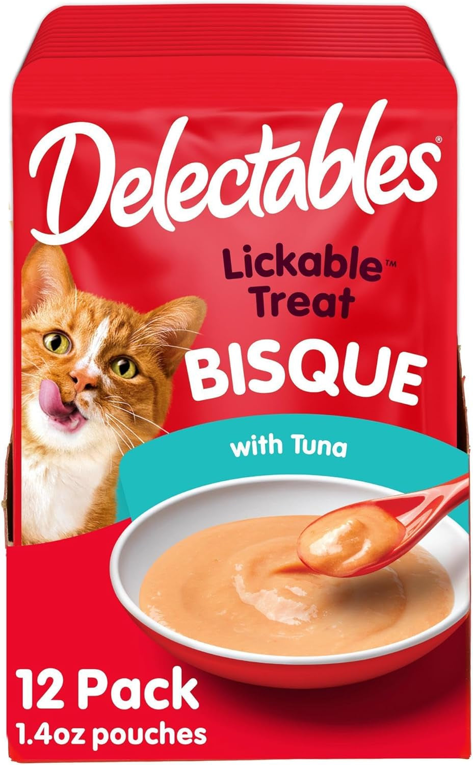 delectables-lickable-treat-bisque-wet-cat-treat-with-real-tuna-salmon-food-topper-hydrating-grain-free-no-fillers-no-by-products-no-added-preservatives-1-4oz-pouch-12ct