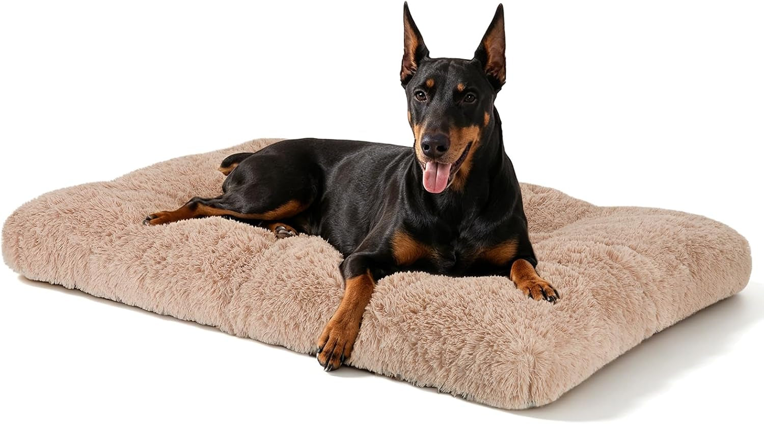 joejoy-large-dog-bed-crate-pad-deluxe-plush-washable-dog-beds-fulffy-soft-kennel-pad-anti-slip-pet-sleeping-mat-for-extra-large-medium-small-dogs-40-x-27-beige
