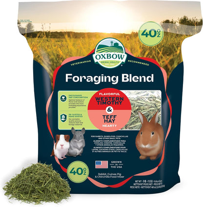 Oxbow Hay Blends, Western Timothy Hay & Orchard Grass, Guinea Pig Food, Small Pet Bunny Supplies, All Natural Grass for Guinea Pig & Rabbit, Oxbow Rabbit Supplies for Bunnies, 90 Oz. Bag | Oxbow Timothy Hay, Bunny Hay for Rabbits, Guinea Pigs, Bunnies and Chinchillas, Hand-Sorted, De-Dusted, High Fiber9