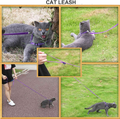 AMAGOOD 6 FT Puppy/Leash, Strong Traditional Style with Easy to Use Collar Hook, Great for Small, Medium and Large Dogs (5/8In X 6 Ft, Purple)8