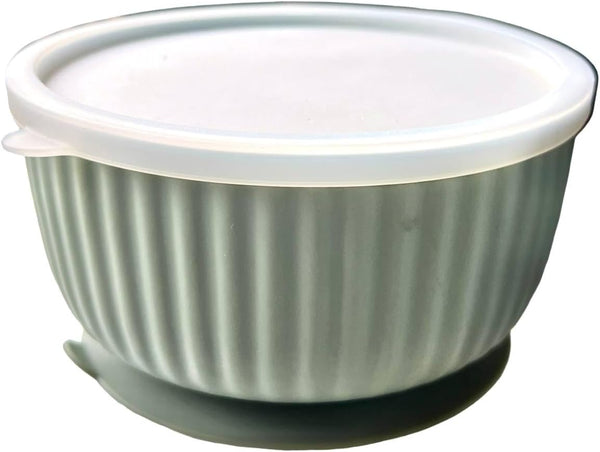 Cat Bowls with Suction Cup 13 Oz — Elevated Silicone Pet Dish with Non-Slip Bottom for Dry Food, Wet Food and Water (Terracotta)22
