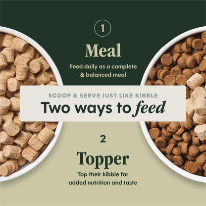 Instinct Freeze-Dried Meals, Freshdried Bites, Natural Dog Food, Grain-Free - Grass-Fed Beef, 25 Oz. Bag6