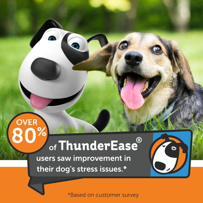 Thunderease Dog Calming Pheromone Diffuser Kit | Powered by ADAPTIL | Vet Recommended to Relieve Separation Anxiety, Stress Barking & Chewing, and Fear of Fireworks & Thunderstorms (30 Day Supply) | Vet Recommended, Powered by Adaptil Helps Separation Anxiety, Stress Barking & Chewing, Fear of Fireworks & Thunderstorms2