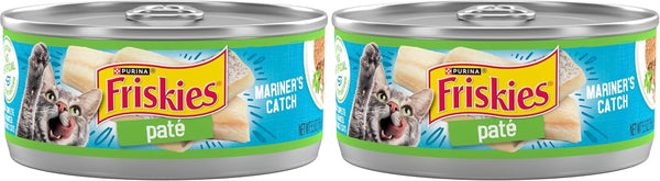 Purina Friskies Wet Cat Food Pate, Mariner’S Catch - (Pack of 24) 5.5 Oz. Cans10