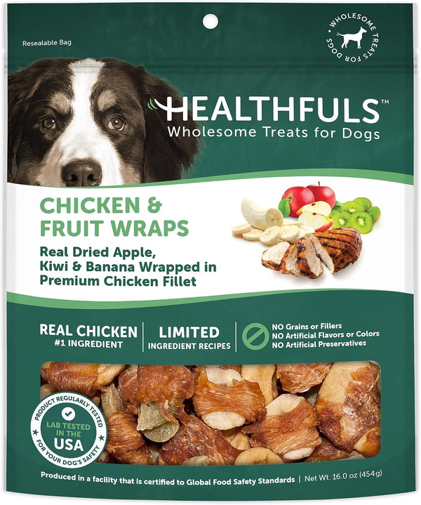 Healthfuls Chicken Wrapped Sweet Potato Dog Treats, 16Oz13