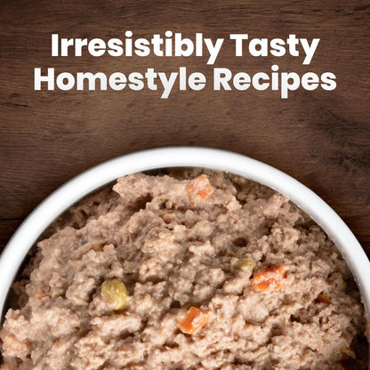Blue Buffalo Homestyle Recipe Chicken & Vegetable Dinner Paté Natural Wet Dog Food for Senior 7+ Dogs, Made with Natural Ingredients, Vitamins & Minerals, 12.5-Oz. Can (12 Count)5