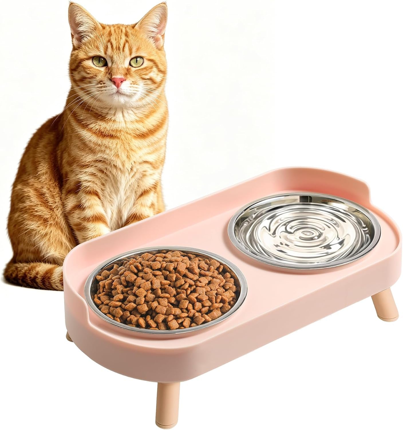loejan-elevated-cat-bowls-set-raised-cat-food-and-water-bowl-set-with-non-slip-stand-pet-feeding-station-with-2-stainless-steel-bowls-with-splash-proof-guard