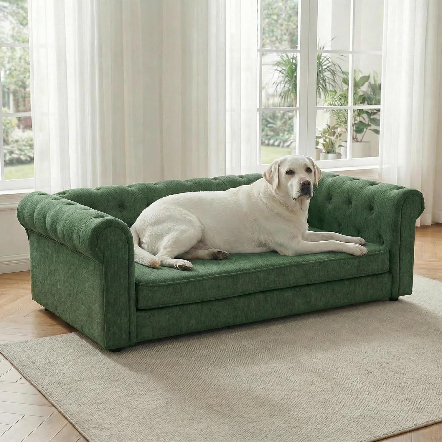 elevated-xl-large-dog-sofa-with-backrest-and-armrests-55-button-tufted-dog-couch-bed-with-soft-cushion-for-large-dogs-stylish-lounging-bed-pet-couch-chair-120lbs-weight-capacity-beige