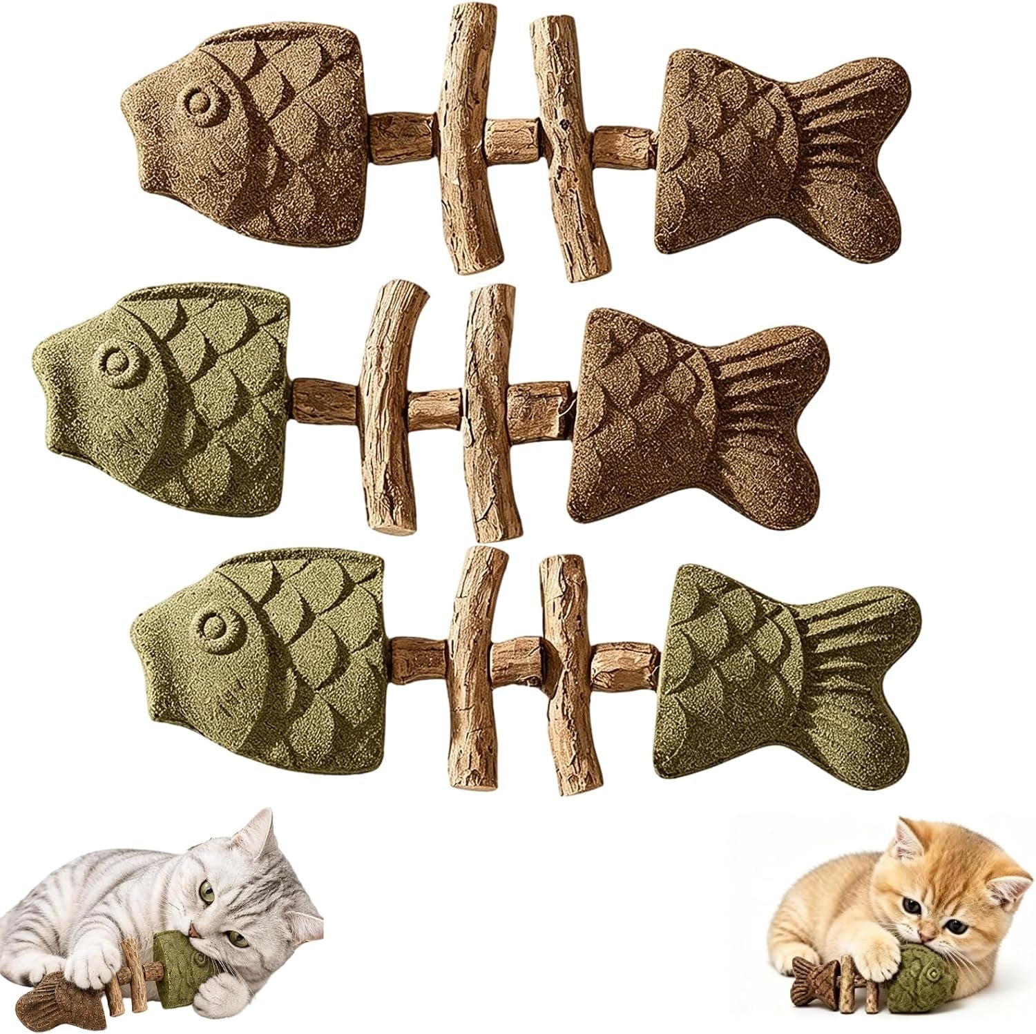 3pcs-catnip-and-silvervine-chew-fishbone-cat-dental-chew-toy-cat-chew-stick-for-teething-boredom-relief-daily