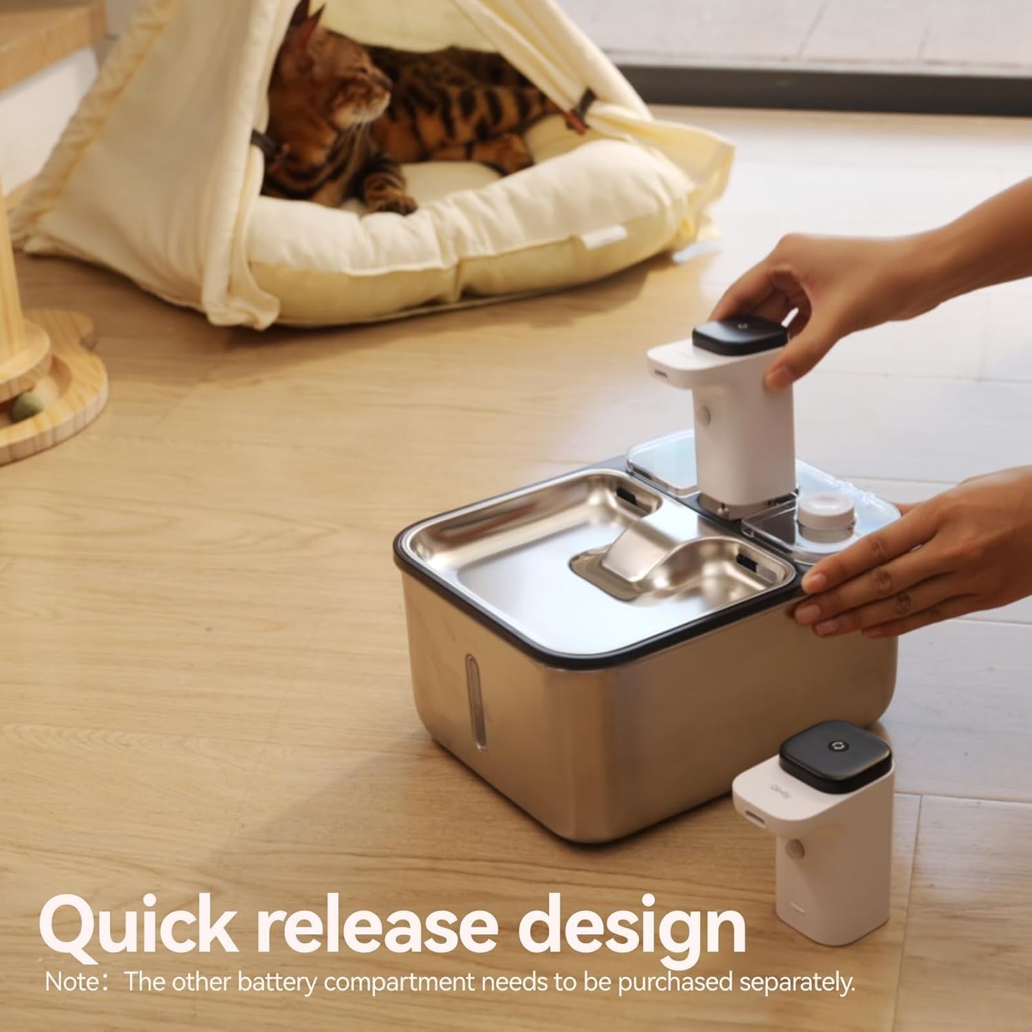 stainless-steel-cat-water-fountain-wireless-for-cats-indoor-3-6l-123oz-automatic-metal-dog-water-dispenser-cordless-battery-operated-pet-drinking-fountain-rechargeable-waterer-with-motion-sensor