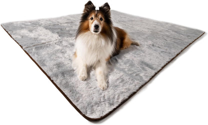 PAW BRANDS Pupprotector Waterproof Throw Blanket, White/Brown, 60X50 | Waterproof, Machine Washable — Protects Couches, Beds & Car Seats11