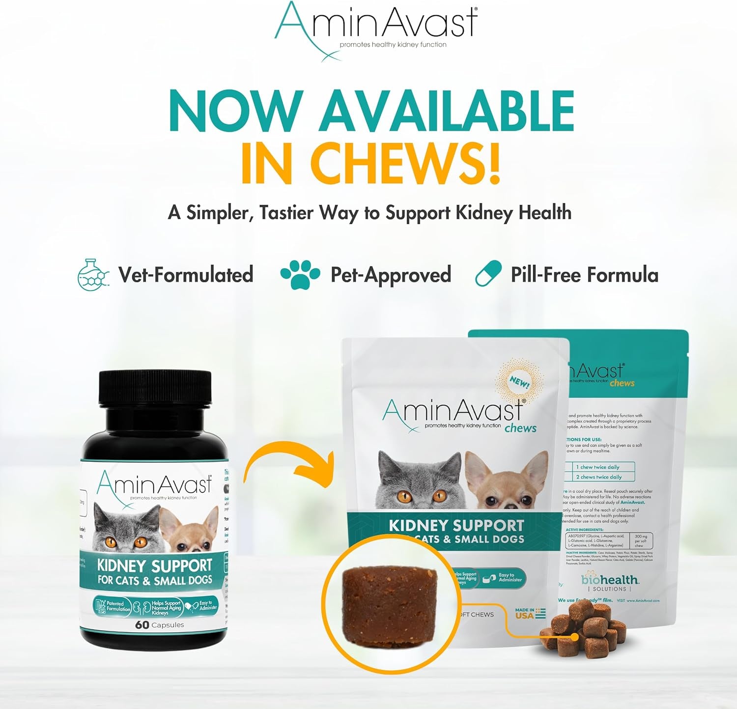 aminavast-300mg-kidney-support-for-cats-small-dogs-60-sprinkle-capsules-feed-directly-or-open-capsules-mix-with-food-amino-acid-and-peptide-blend-for-cats-and-small-dogs-up-to-20lb