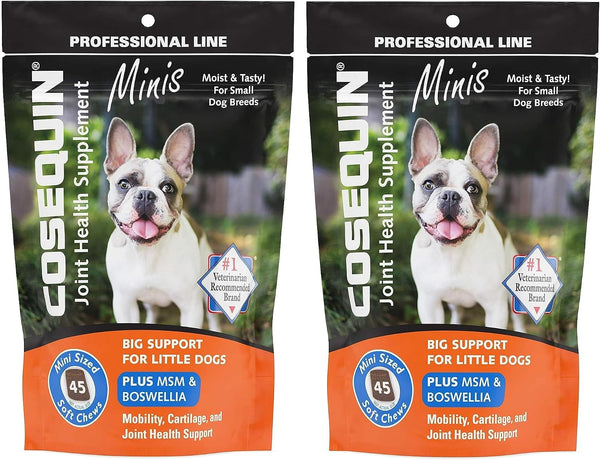 Nutramax Cosequin Small Dog Joint Supplement, Soft Chews, 45Ct | Joint Support Soft Chews for Small Dogs with Glucosamine and Chondroitin, Boswellia, All Ages9