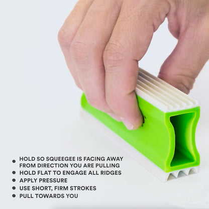 Furdozer Pet Hair Remover & Auto Detailing Tools - Cat & Dog Hair Remover for Carpets, Car Interiors, Couches, Bedding, & Pet Furniture (Green, (2 Pack) - X3 PRO)5