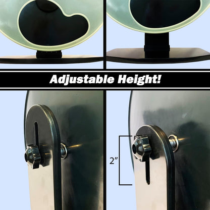 Silent Runner 12" Regular | Wheel + Cage Attachment | Sugar Gliders, Hamsters, Rats7