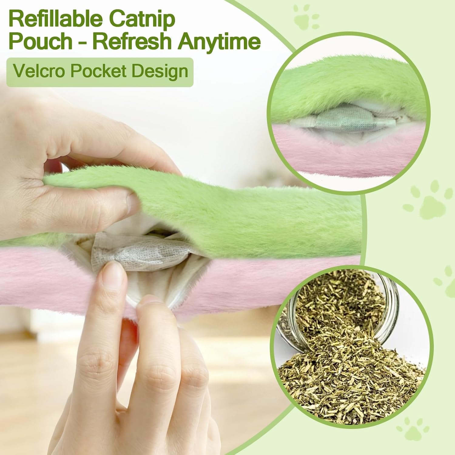retro-shaw-refillable-catnip-cat-kicker-toys-pillows-10-1-inches-crinkle-sound-safe-and-durable-for-indoor-cats-soft-plush-boredom-relief-interactive-fun