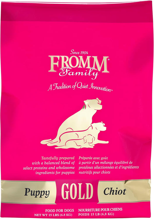 Fromm Puppy Gold Premium Dry Dog Food - Dry Puppy Food for Medium & Small Breeds - Chicken Recipe - 5 Lb11