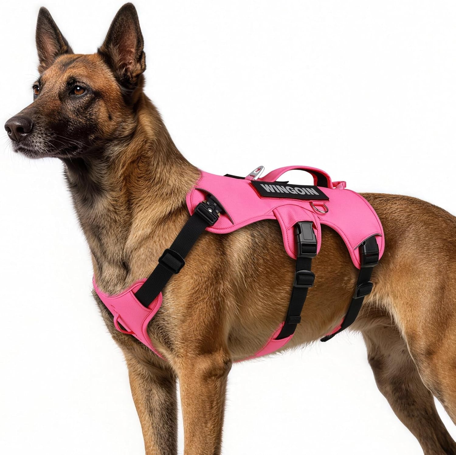 wingoin-tactical-dog-harness-for-large-dogs-heavy-duty-no-pull-dog-harness-with-handle-adjustable-reflective-military-k9-german-shepherd-big-size-dog-vest-for-walking-training-hunting-green-l-with-handle-adjustable-reflective-green-military-k9-style-big-size-dog-vest-for-german-shepherd-for-walking-training-hunting