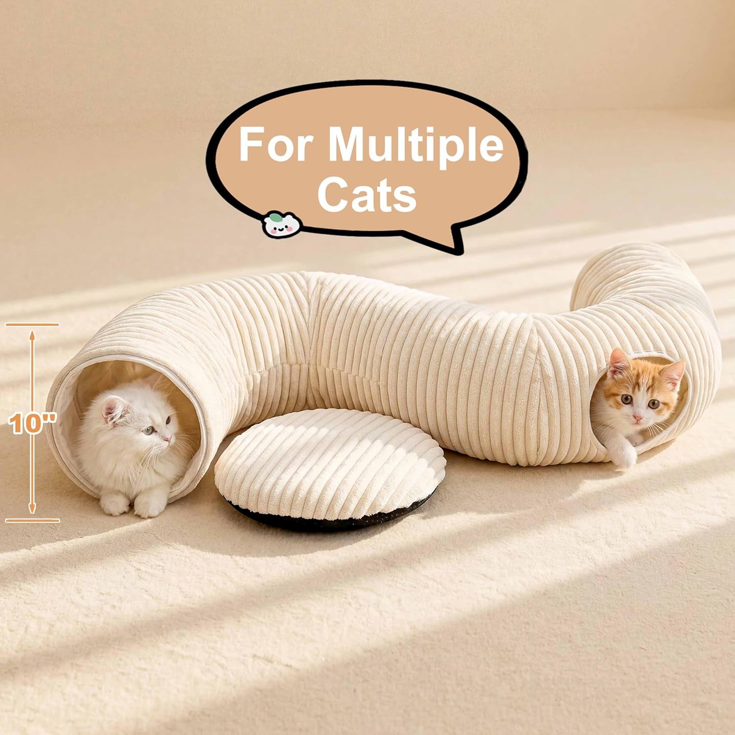 cat-tunnel-bed-with-40-pcs-interactive-cat-toys-cat-tube-with-kitten-toys-for-indoor-kittens-collapsible-play-tunnel-white