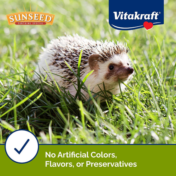 Sunseed Vita Prima Hedgehog Food - High-Protein Poultry, Seafood, and Mealworm Food Blend - Vitamin-Fortified for Happy and Healthy Hedgehogs6
