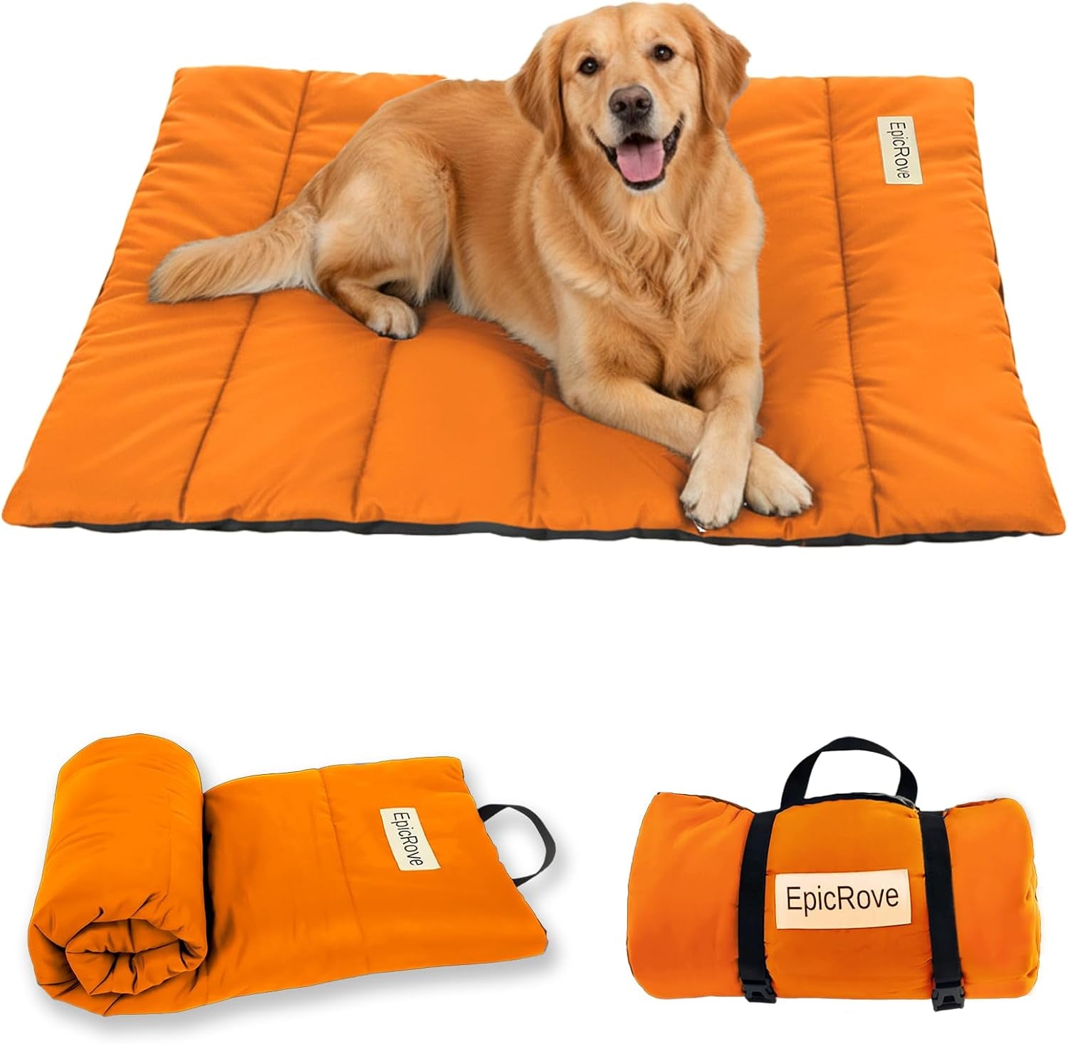 rovepad-trail-dog-bed-mat-43x27-waterproof-non-slip-outdoor-travel-mat-for-camping-car-silent-peachskin-roll-up-pad-for-medium-large-dogs-machine-washable