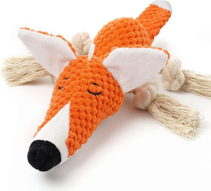 Tug of War Dog Toy, Crinkle Dog Toys for Large Dog, Soft Dog Plush Toy with Squeaky, Stuffed Animal for Dogs (Tug Series, Donkey)12