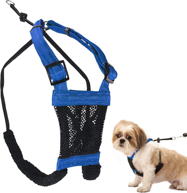 Sporn No Pull Dog Harness, Durable Nylon Mesh Harness for Large Dogs, No Choke Design, Padded Restraint Sleeves, Adjustable Fit, Easy On/Off, Large/Xl for Extra Large Breeds, Black8