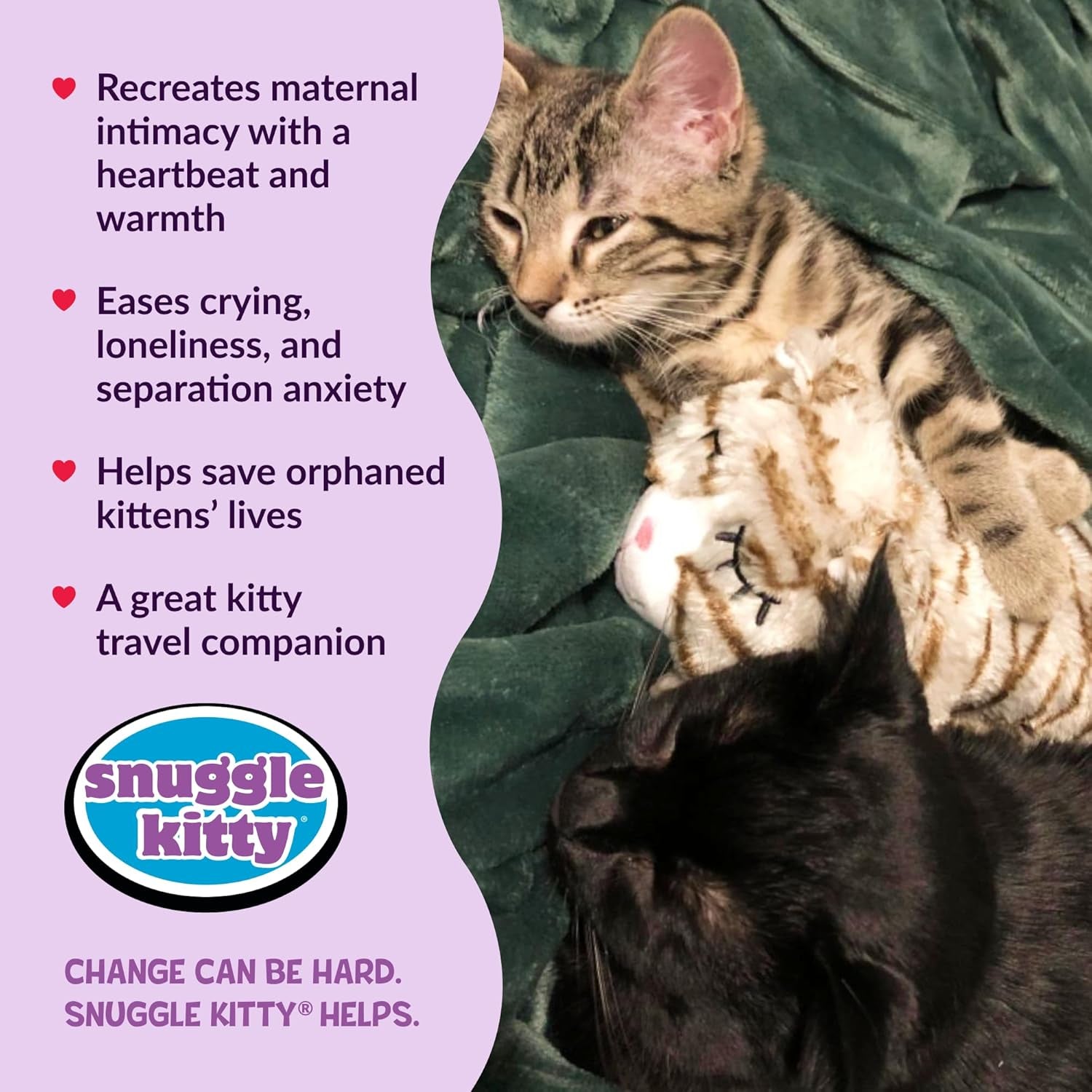 snuggle-kitty-heartbeat-cat-toy-for-kittens-and-cats-with-real-feel-pulse-and-heat-pack-calming-sleep-aid-for-cat-anxiety-new-kitten-essentials-tan-tiger