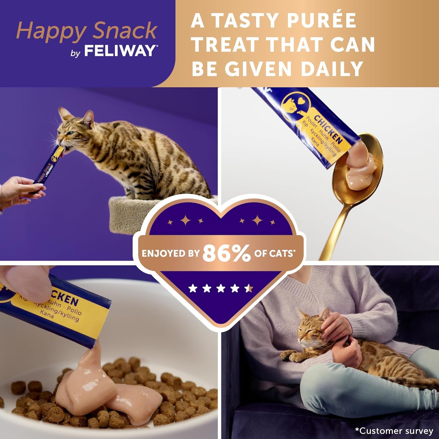 happy-snack-by-feliway®-delicious-lickable-squeezable-puree-cat-treats-for-a-daily-calming-routine-made-with-real-chicken-12-pack-0-5oz-tubes