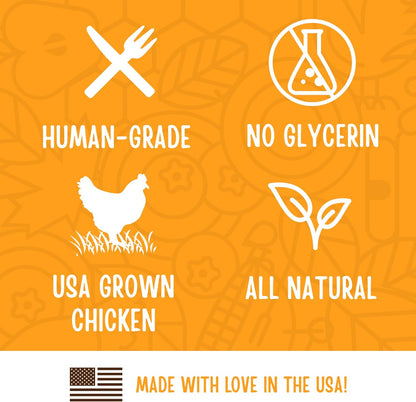 Full Moon® Essential Chicken Savory Bites Dog Treats 16 Oz | Human Grade, No Corn, No Wheat, No Soy, Glycerin Free, Made in the USA5