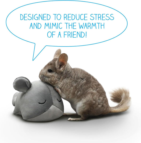 Paw Inspired Chinchilla Cuddler Plush Accessory Toy for Pets, 9 Inch, Gray | Bonding for Chinchillas, Guinea Pigs, Hamsters, Rats, Ferrets, Hedgehogs, Sugar Gliders, Small Animals2