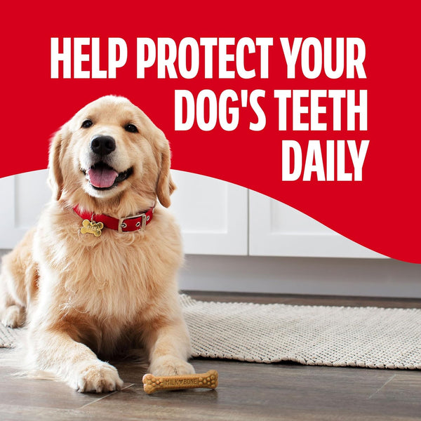 Milk-Bone Brushing Chews Large Daily Dental Dog Treats, 33.7 Oz Bag | 25 Treats, Chicken Flavored, VOHC Accepted Dental Chews, Helps Clean Teeth and Freshen Breath, for Large Dogs 50 Lbs and Up5