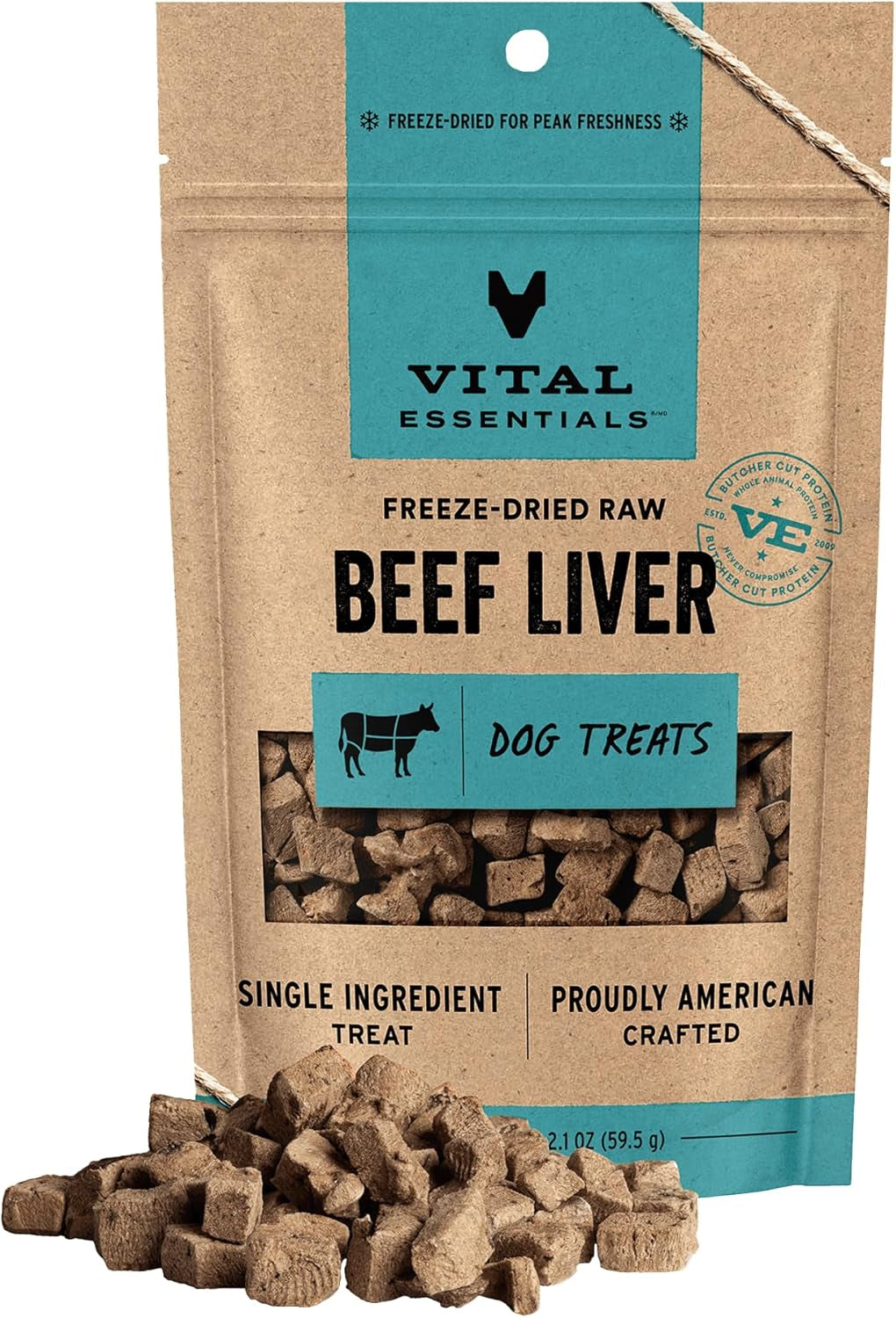 vital-essentials-freeze-dried-dog-treats-beef-liver-single-ingredient-premium-quality-grain-free-training-treats-for-dogs-2-1-oz-bag