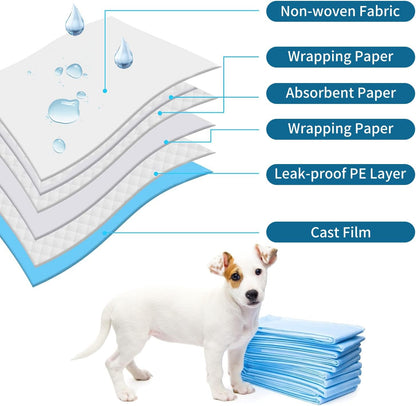 Rabbit Pee Pads Bunny Toilet/Potty Training Pad Super Absorbent Cage Liner | Squirrel Guinea Pig Hedgehog Hamster Chinchilla Puppy Incontinence Underpads Ultra Absorbent & Quick-Dry, 13"X18" 20 Pcs3