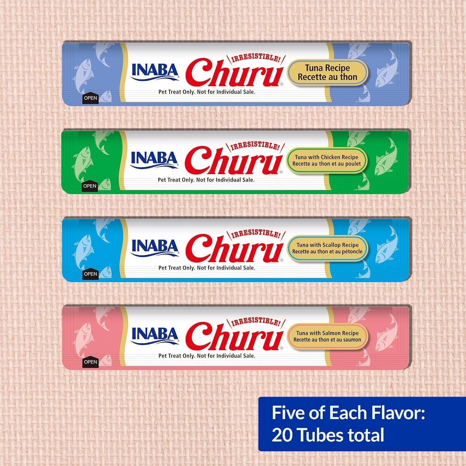 inaba-churu-cat-treats-lickable-squeezable-creamy-puree-cat-treat-with-green-tea-extract-taurine-0-5-ounces-each-tube-20-tubes-tuna-variety