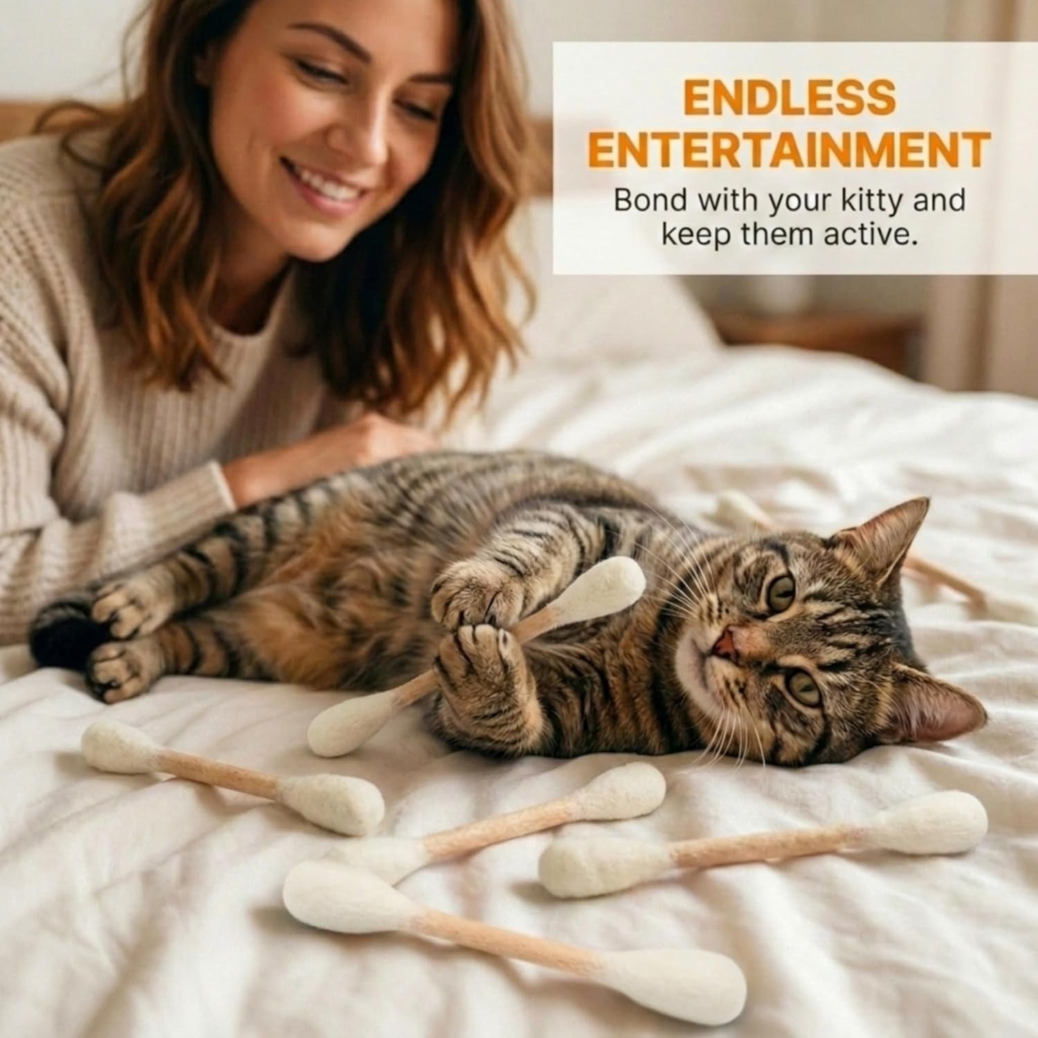 glaciart-one-swabs-cat-toys-with-catnip-6-pk-durable-for-chew-cute-cat-toys-interactive-kitty-for-boredom-exercise-play-filled-w-organic-catnip-for-anxiety-as-digestive-aid-gift-idea