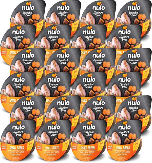 Nulo Signature Stews Variety Pack: Small Breed Wet Dog Food, 2.8 Oz, Pack of 129