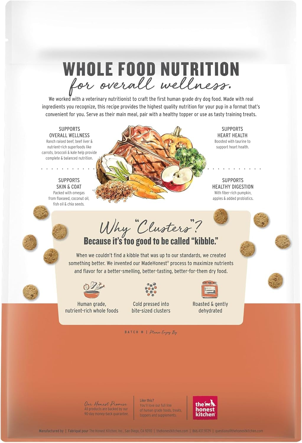 the-honest-kitchen-grain-free-beef-superfoods-whole-food-clusters-human-grade-dry-dog-food-vet-crafted-nutritional-support-for-skin-coat-digestion-overall-wellness-5-lb-bag