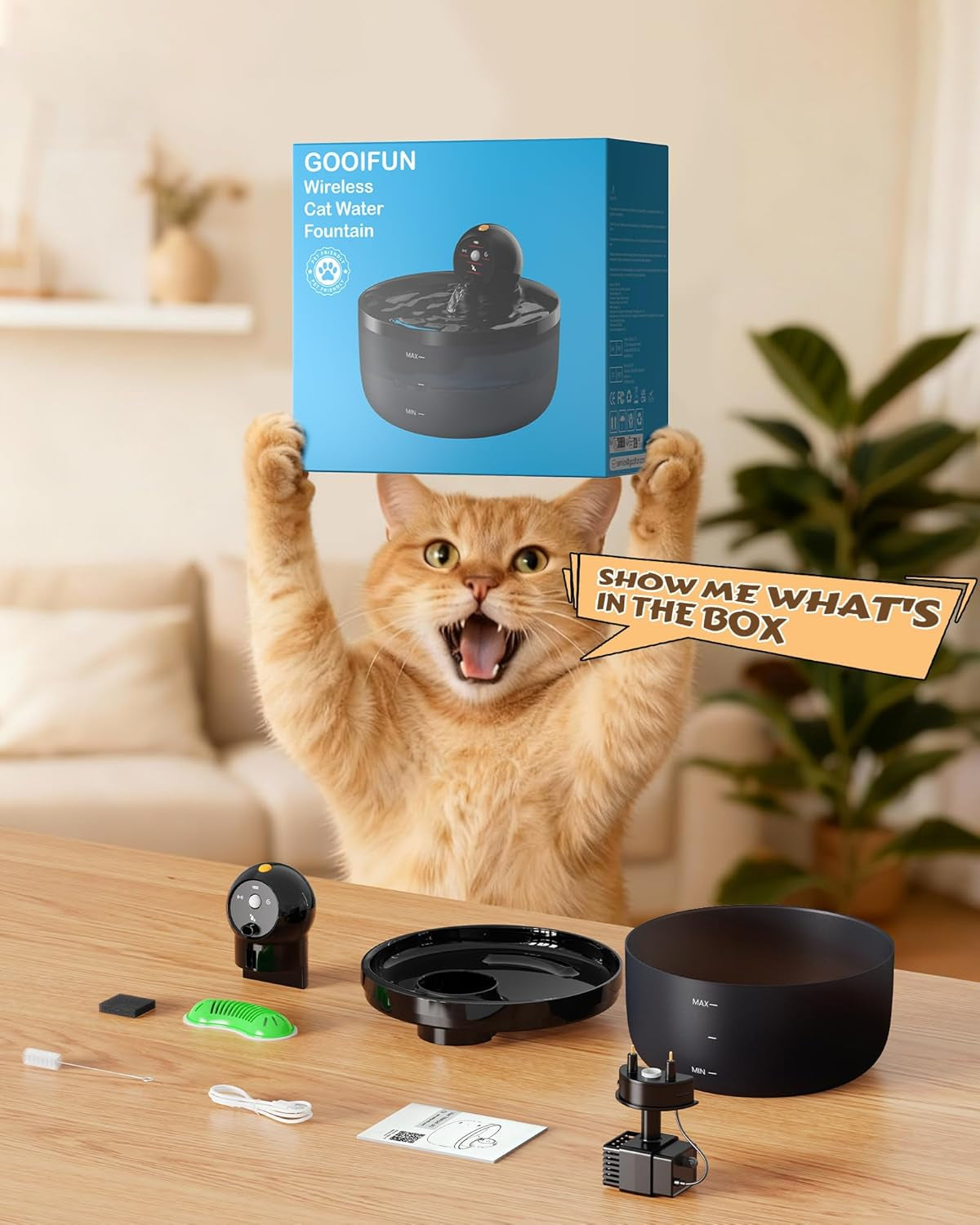 cat-water-fountain-wireless-cordless-cat-fountain-for-drinking-battery-operated-88oz-2-6l-black-pet-water-fountain-rechargeable-quiet-cats-water-bowl-dispenser-with-motion-sensor-small-animals