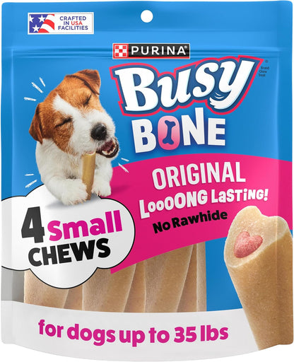 Purina Busy Made in USA Facilities Small Breed Dog Bones, Mini - 20 Ct. Pouch15