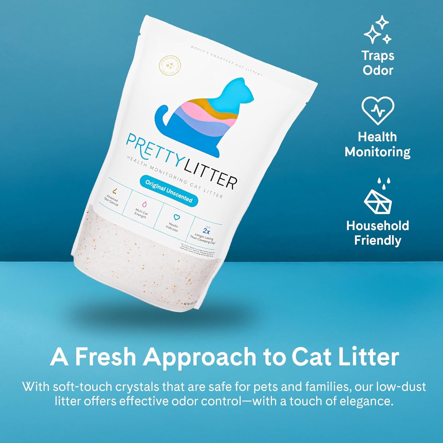 prettylitter-health-monitoring-cat-litter-unscented-non-clumping-lightweight-low-tracking-color-changing-silica-gel-crystals-advanced-odor-control-6-lbs-pack-of-2-up-to-2-month-supply