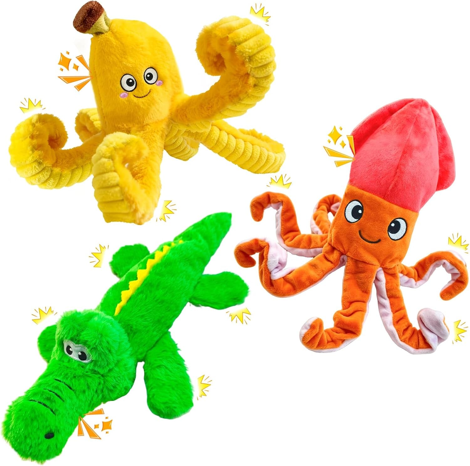 wowbala-dog-squeaky-toys-stretchable-crocodile-for-interactive-tug-of-war-24-31in-plush-chew-toy-with-squeaker-crinkle-paper-pineapple-cotton-ideal-for-puppy-small-medium-dogs-indoor-outdoor-play