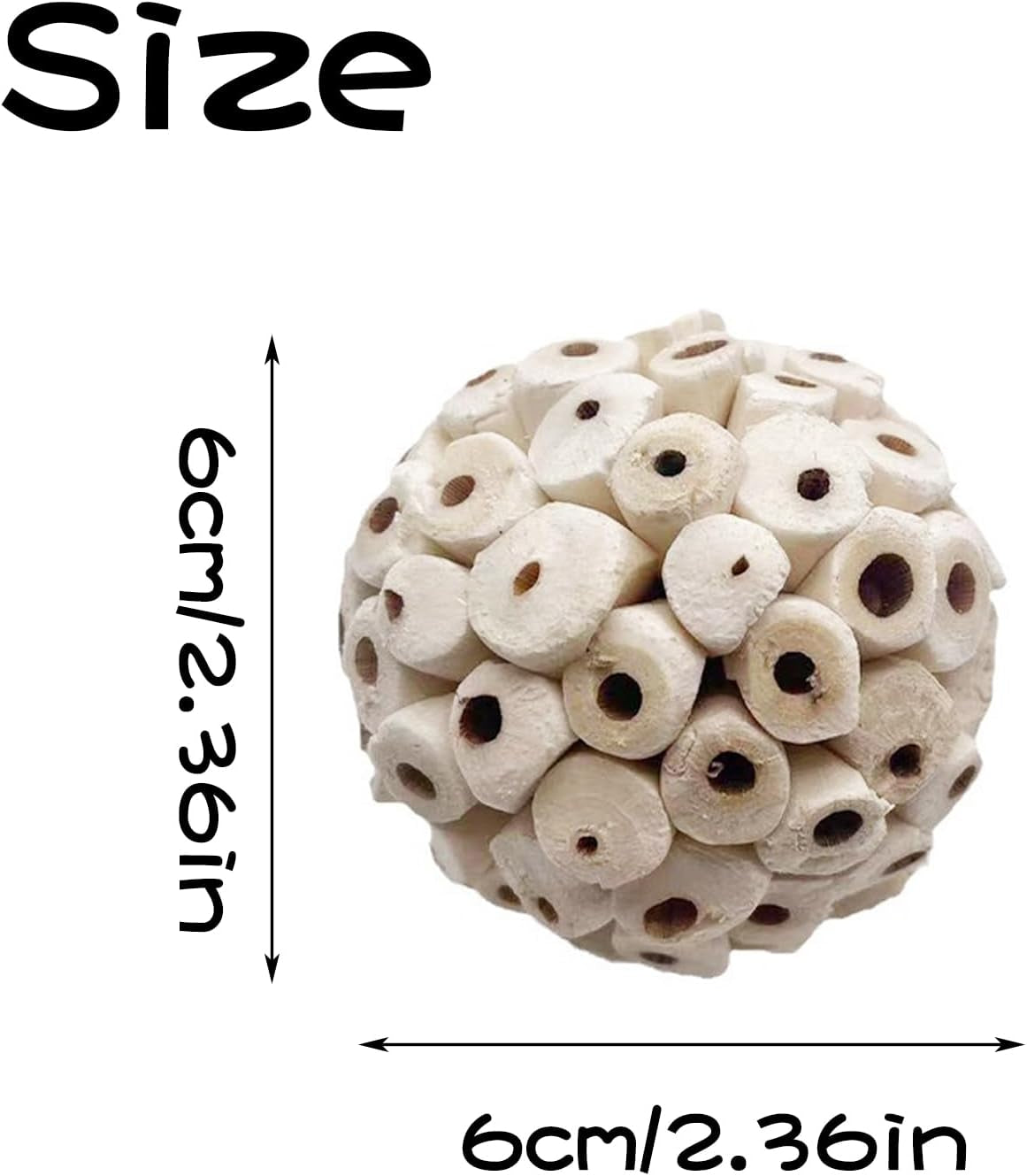 lwingflyer-6-pieces-sola-atta-ball-parrot-biting-toy-bird-chew-accessories-natural-sola-plant-material-for-birds-rabbits-hamsters-and-small-pets