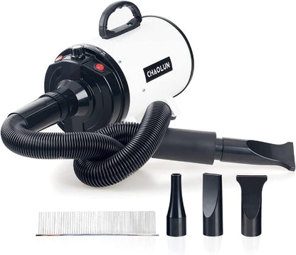 Dog Dryer for Pet Grooming, Pet Hair Dryer with Heater, Blue8