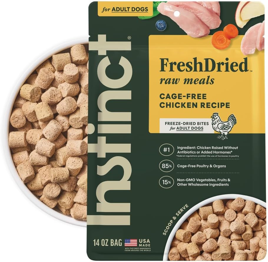 instinct-freeze-dried-meals-freshdried-bites-natural-dog-food-grain-free-grass-fed-beef-25-oz-bag