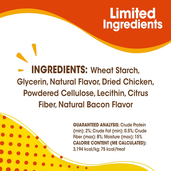 Nylabone Nubz Natural Dog Treats Made with Real Chicken, Small, 4 Count | Long Lasting Dog Chews, Made in USA, Limited Ingredients, Highly Digestible, Dog Dental Treats for Small Dogs up to 30 Lbs8